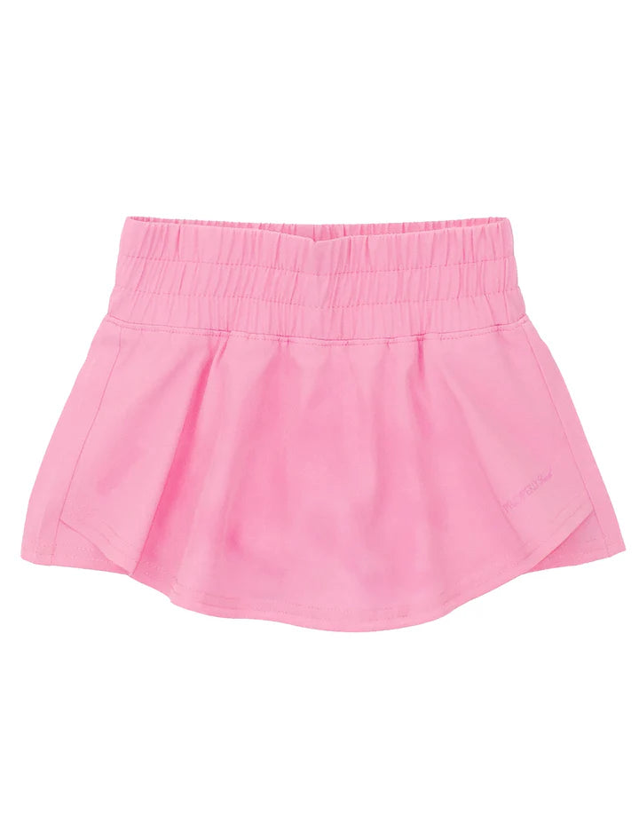 Properly Tied: Girls Court Skort - Azalea