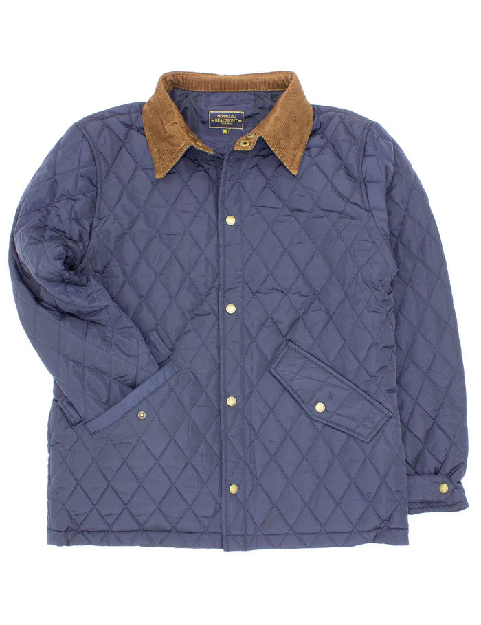 Properly Tied: Boys Beaumont Jacket Navy