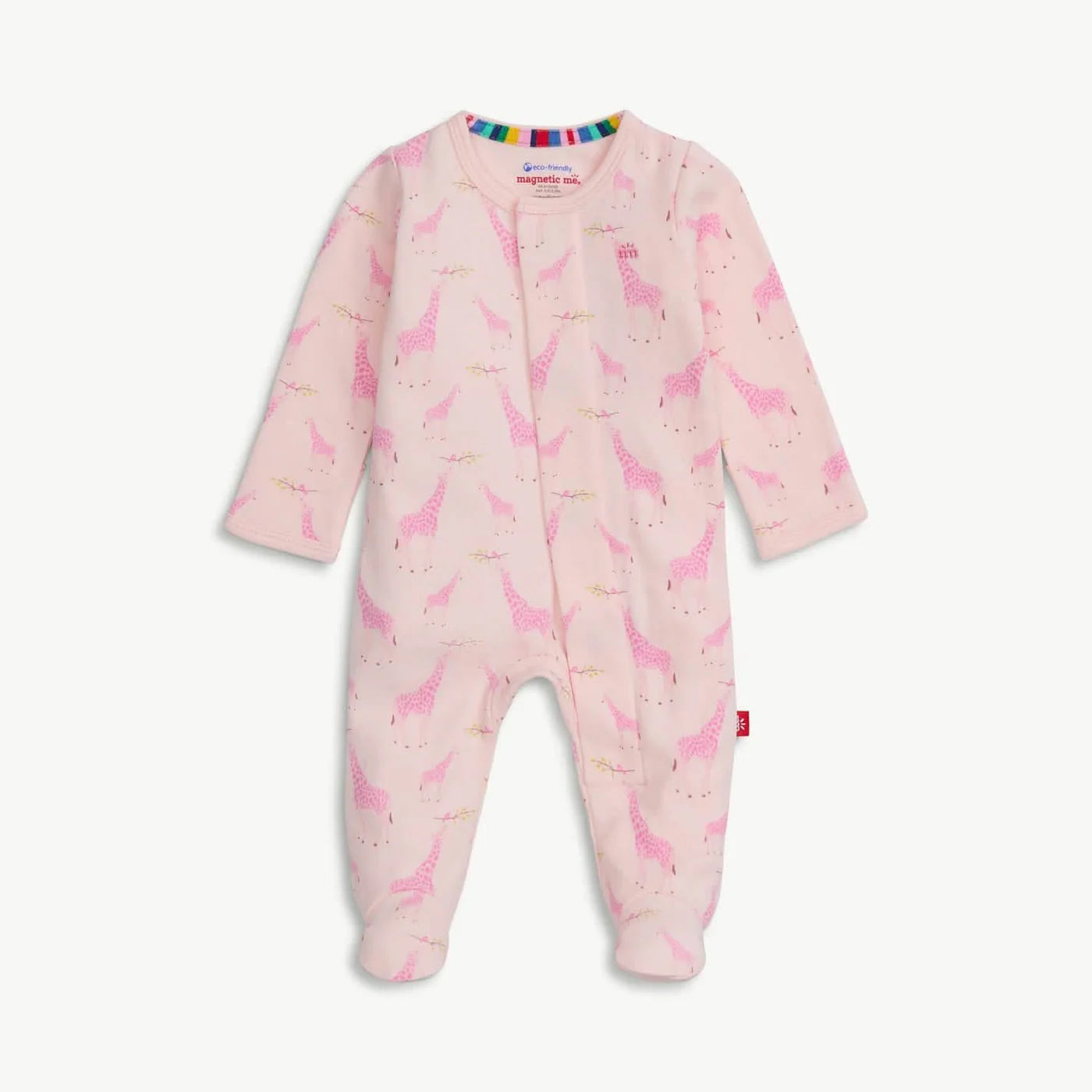 Magnetic Me: Pink Jolie Giraffe Footie