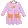 Trotter Street: Pumpkin Patch LS Dress