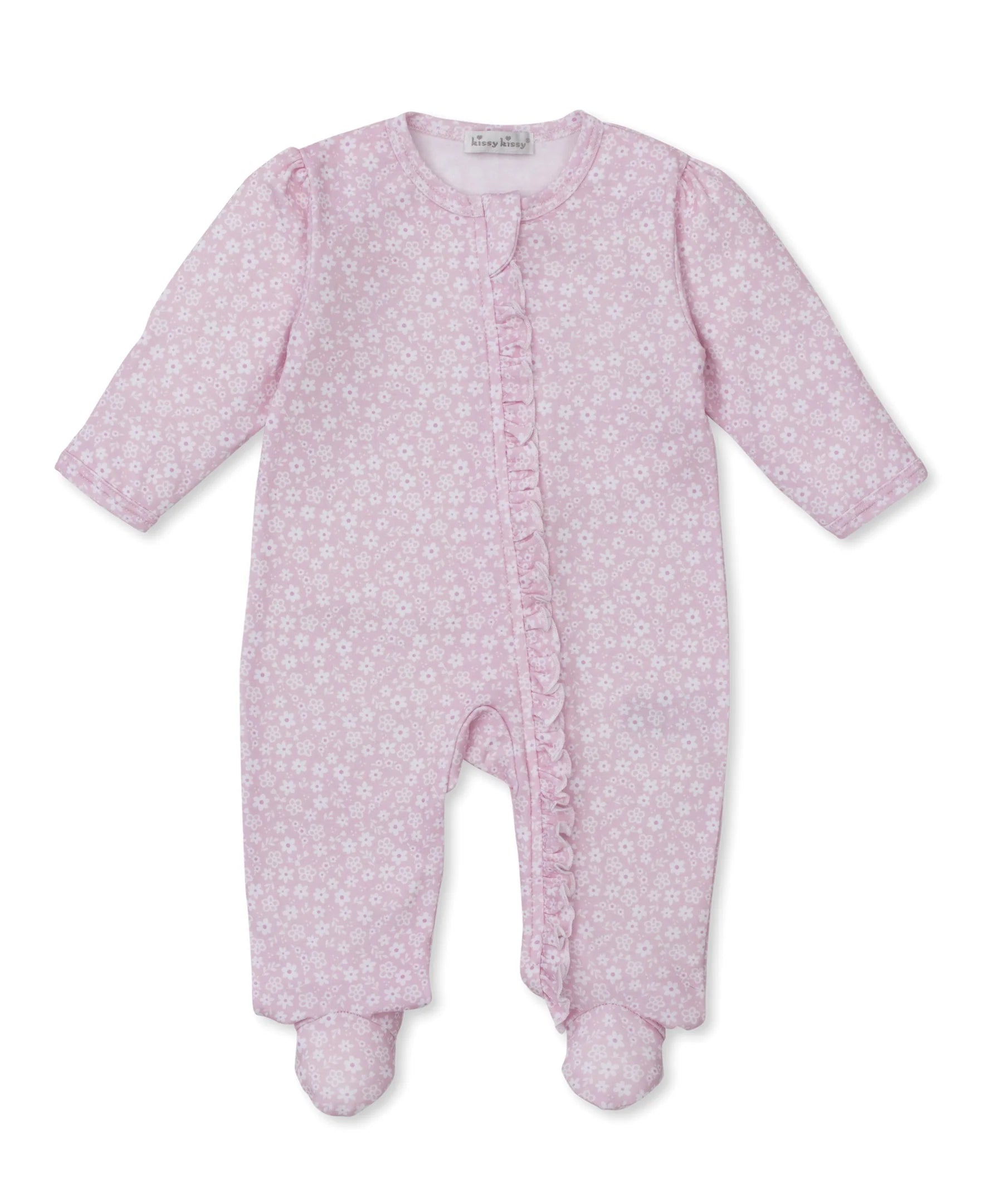 Kissy Kissy: Fall In Bloom Footie W/Zip