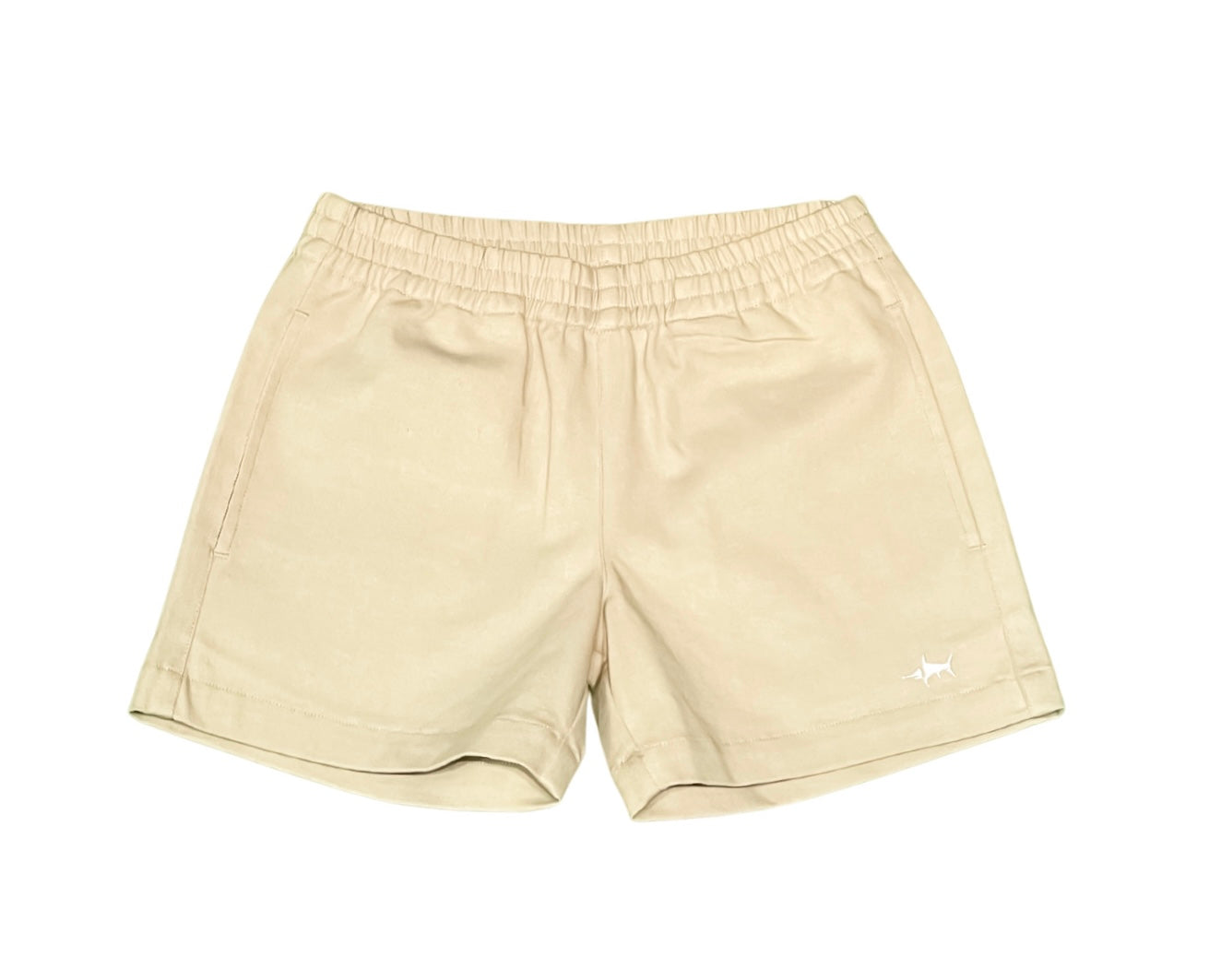 SBC: Naples Elastic Waist Shorts - Khaki