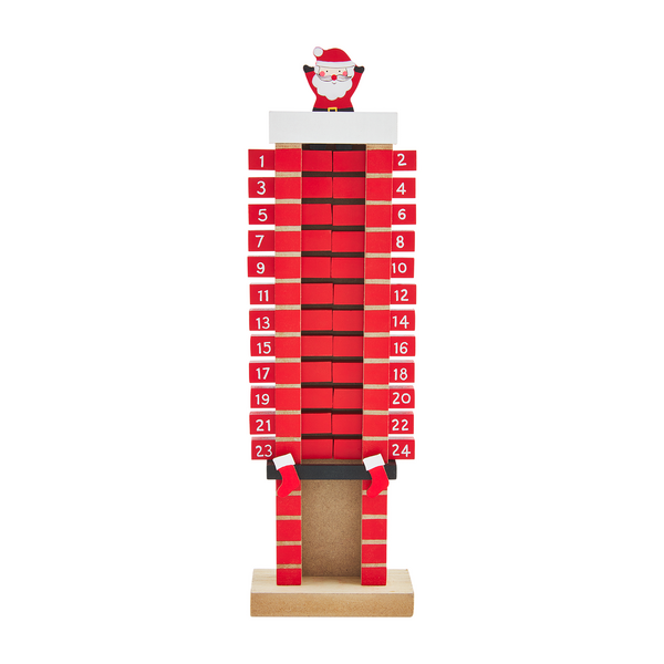 Mud Pie: Santa Chimney Advent Calendar